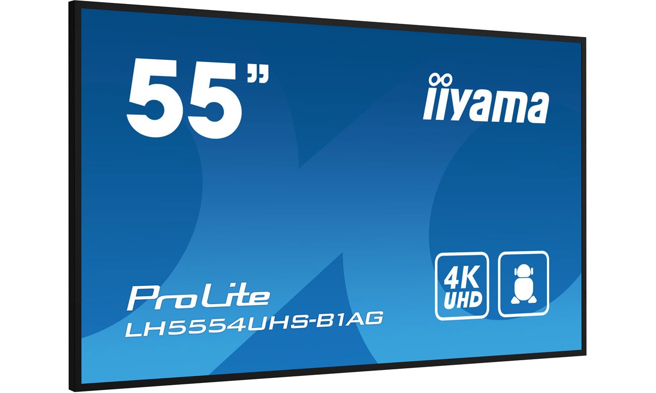 iiyama LH5554UHS-B1AG вид спереду