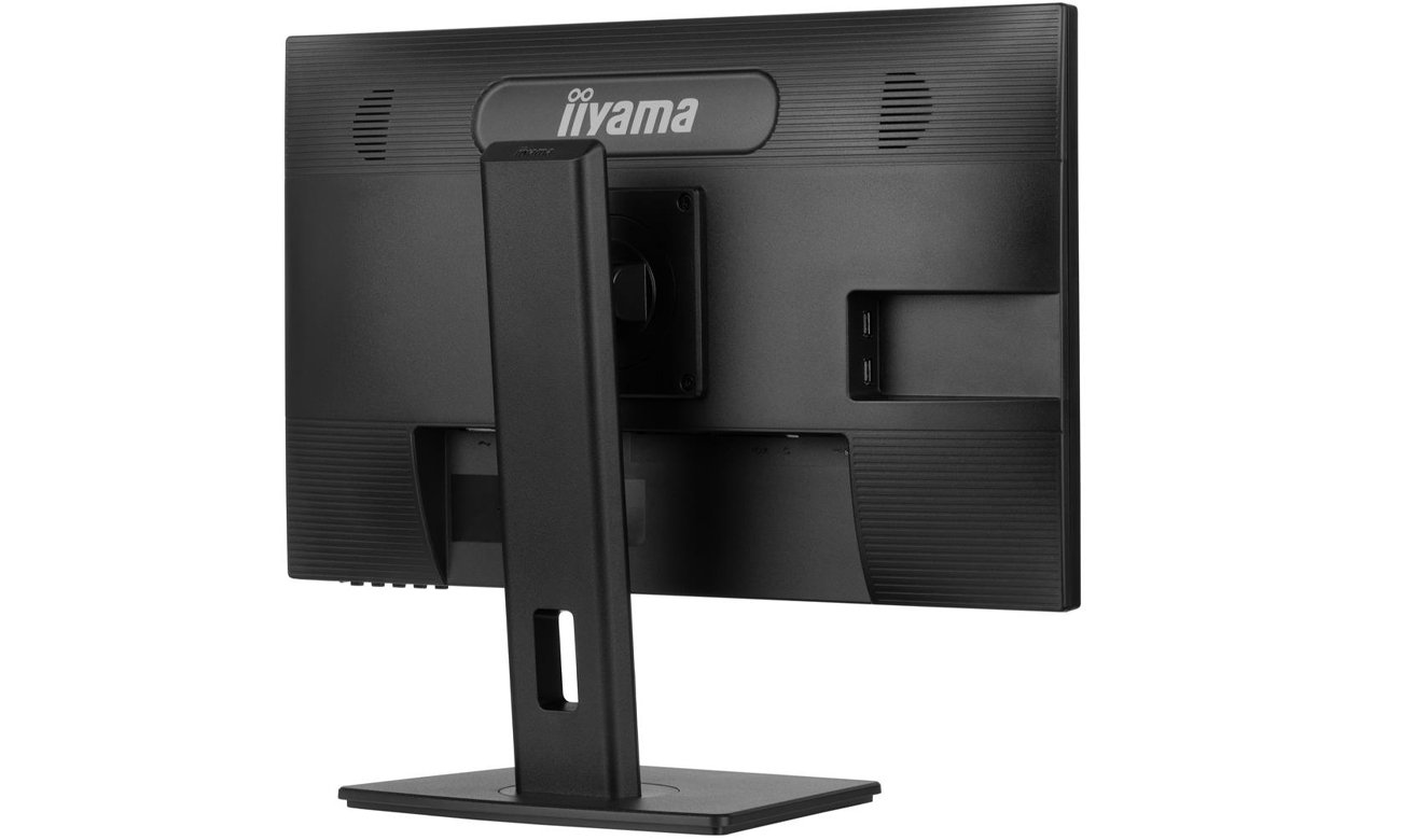 Монитор iiyama ProLite XUB2463HSU-B1 – угловой вид сзади