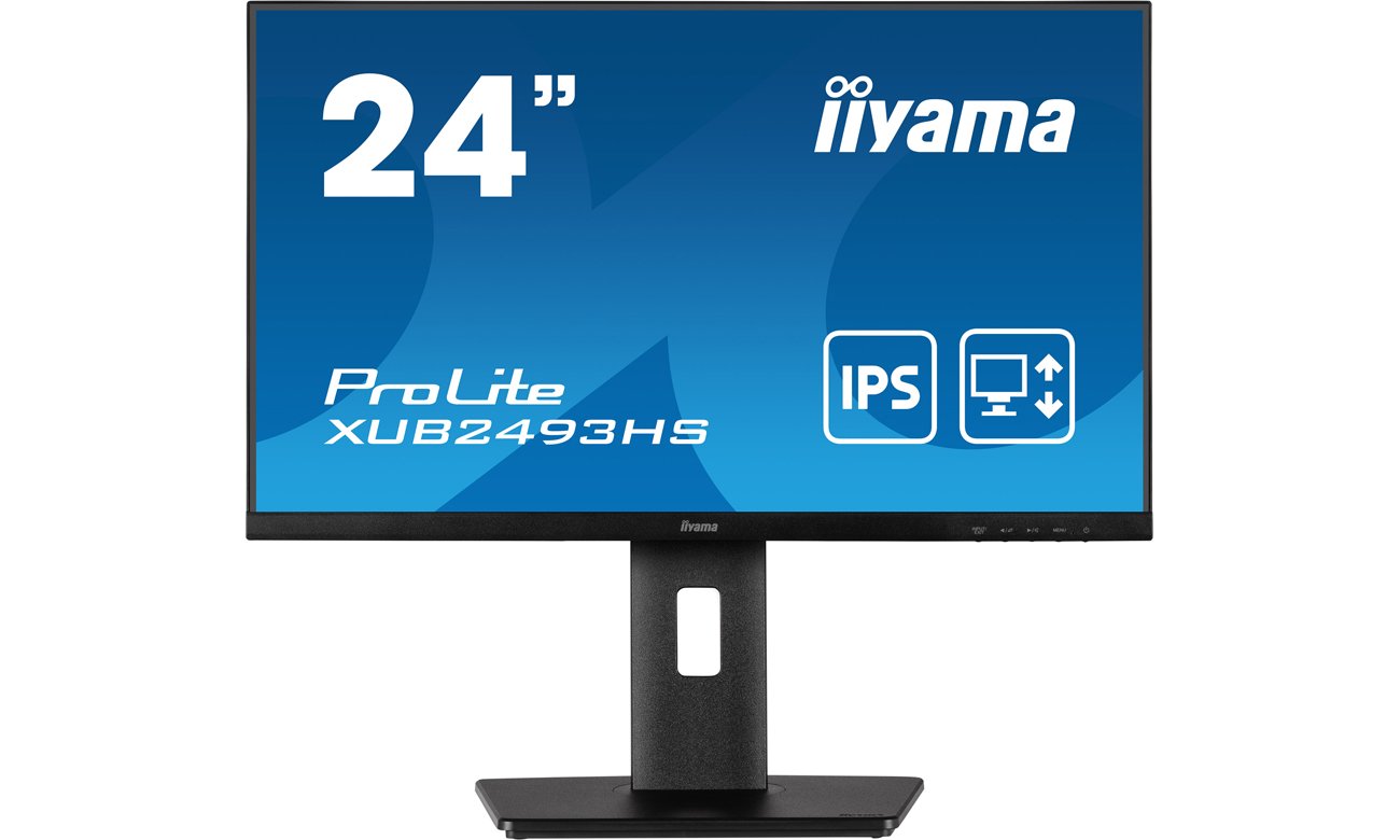 iiyama Prolite XUB2493HS-B5 вид спереду