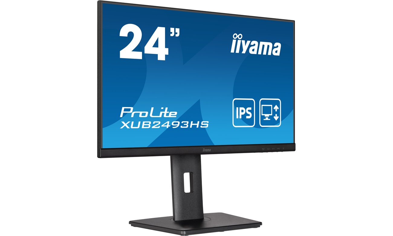 iiyama Prolite XUB2493HS-B5 передній кут огляду