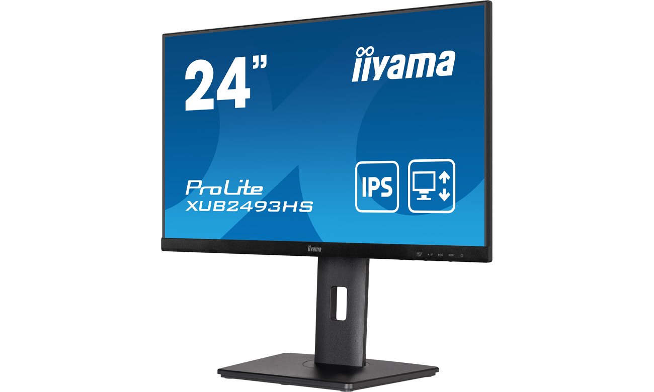 iiyama Prolite XUB2493HS-B5 передній кут огляду