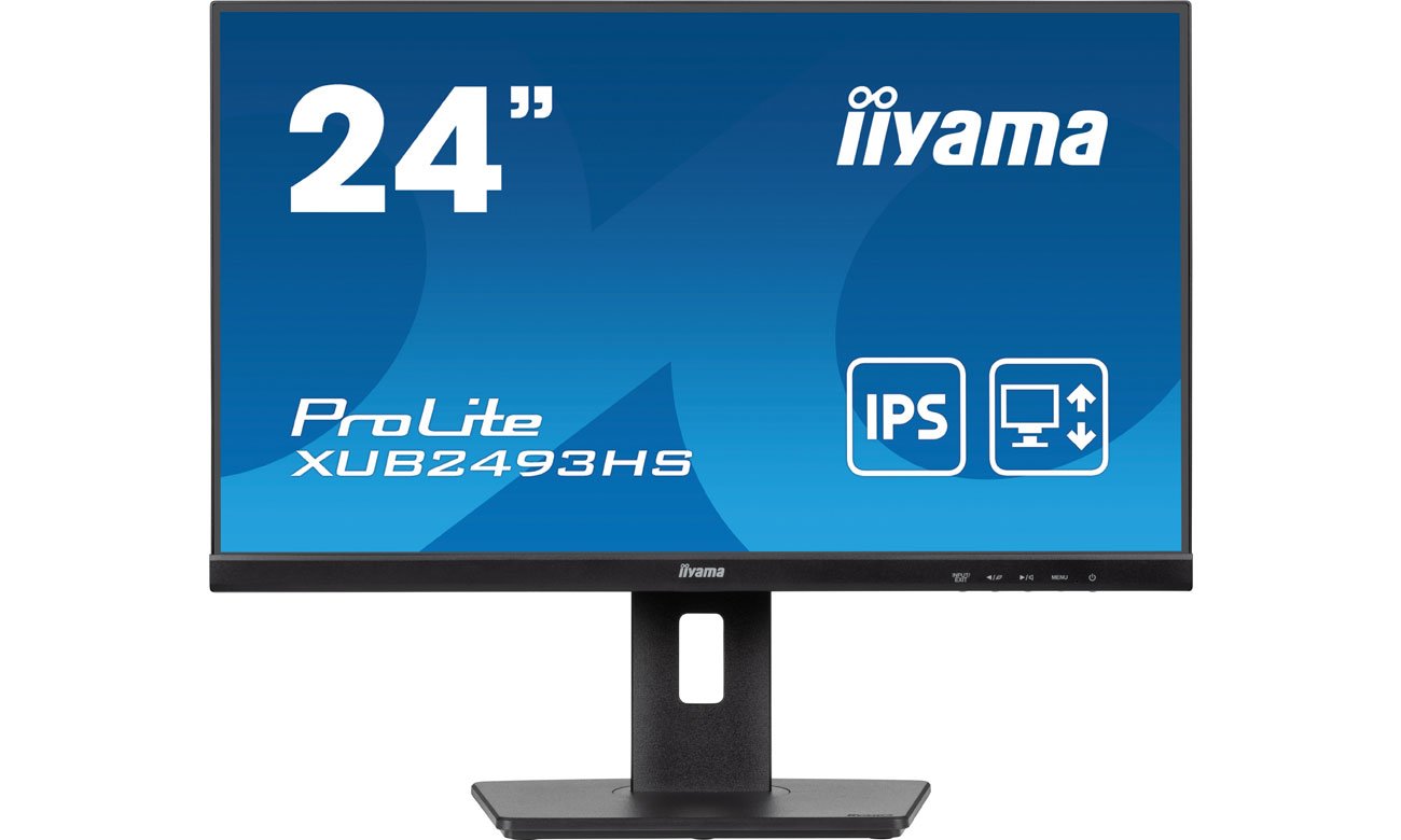 iiyama Prolite XUB2493HS-B6 вид спереду