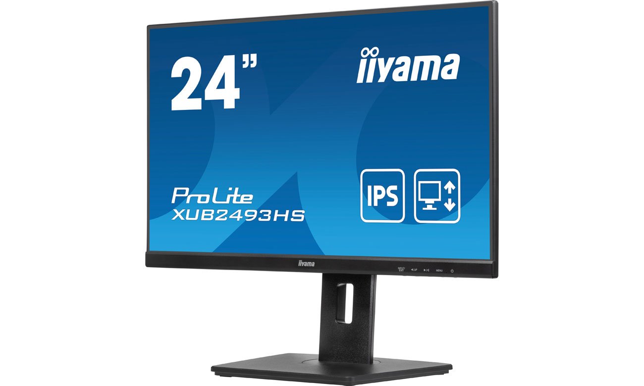 iiyama Prolite XUB2493HS-B6 передній кут огляду