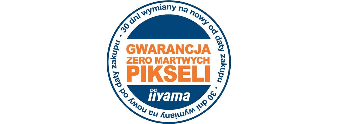 Гарантія iiyama без мертвих пікселів