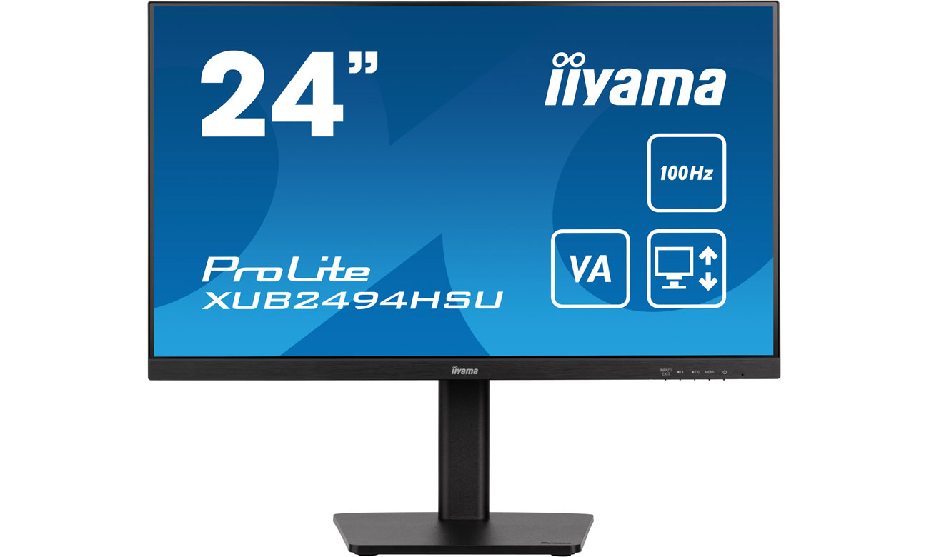 iiyama XUB2494HSU-B6 вид спереду