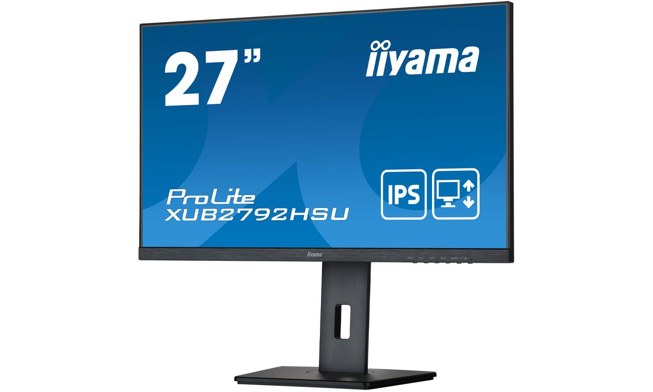 iiyama ProLite XUB2495WSU-B5, вид спереди