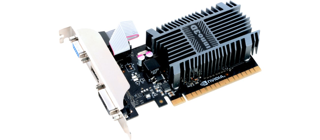 Видеокарта NVIDIA Inno3D GeForce GT 710 2 ГБ DDR3 N710-1SDV-E3BX