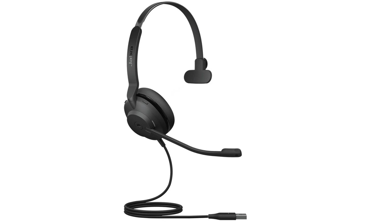 Гарнитура Jabra Evolve2 30 SE Mono MS USB-A – угловой вид спереди