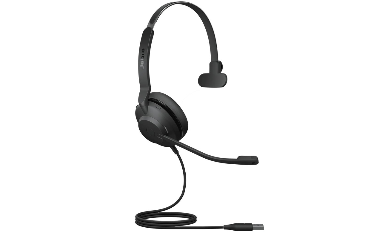 Гарнитура Jabra Evolve2 30 SE Mono UC USB-A – угловой вид спереди