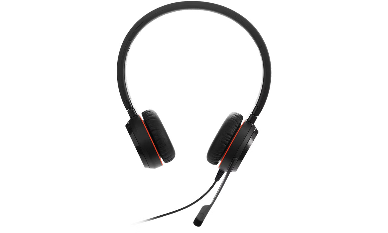 Стереогарнітура Jabra Evolve 20 – вид спереду