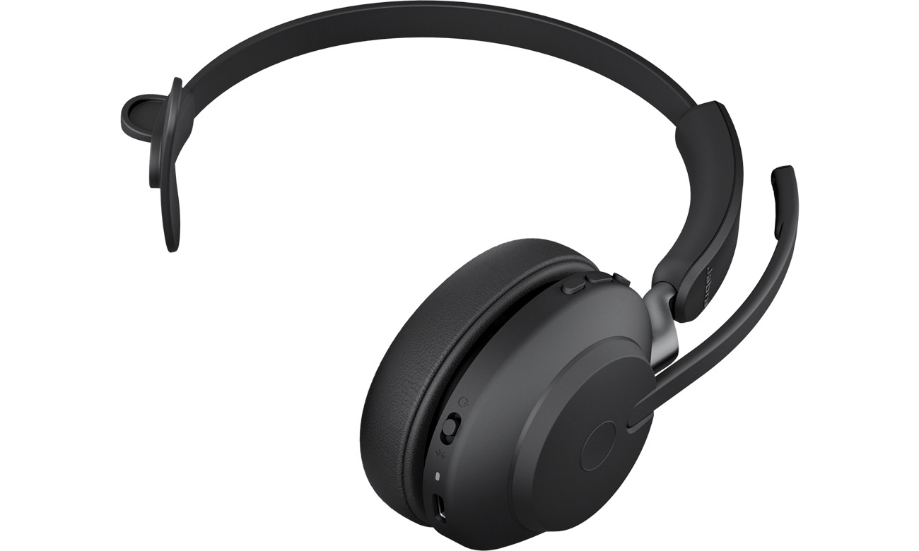 Гарнітура Jabra Evolve2 65 – вид спереду під кутом