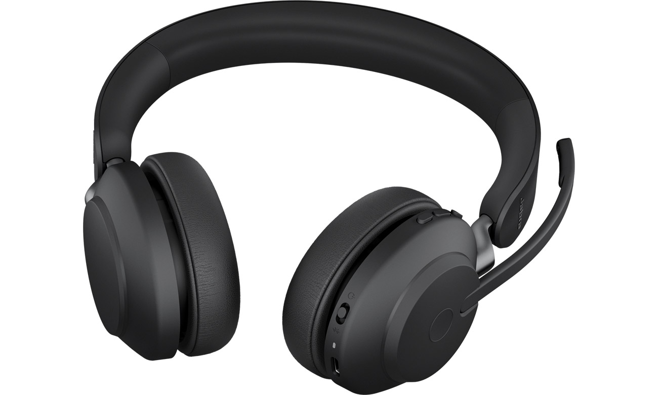 Гарнітура Jabra Evolve2 65 – вид спереду під кутом