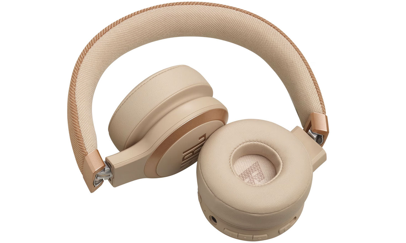 Беспроводные наушники JBL Live 670NC Beige - Сложная конструкция