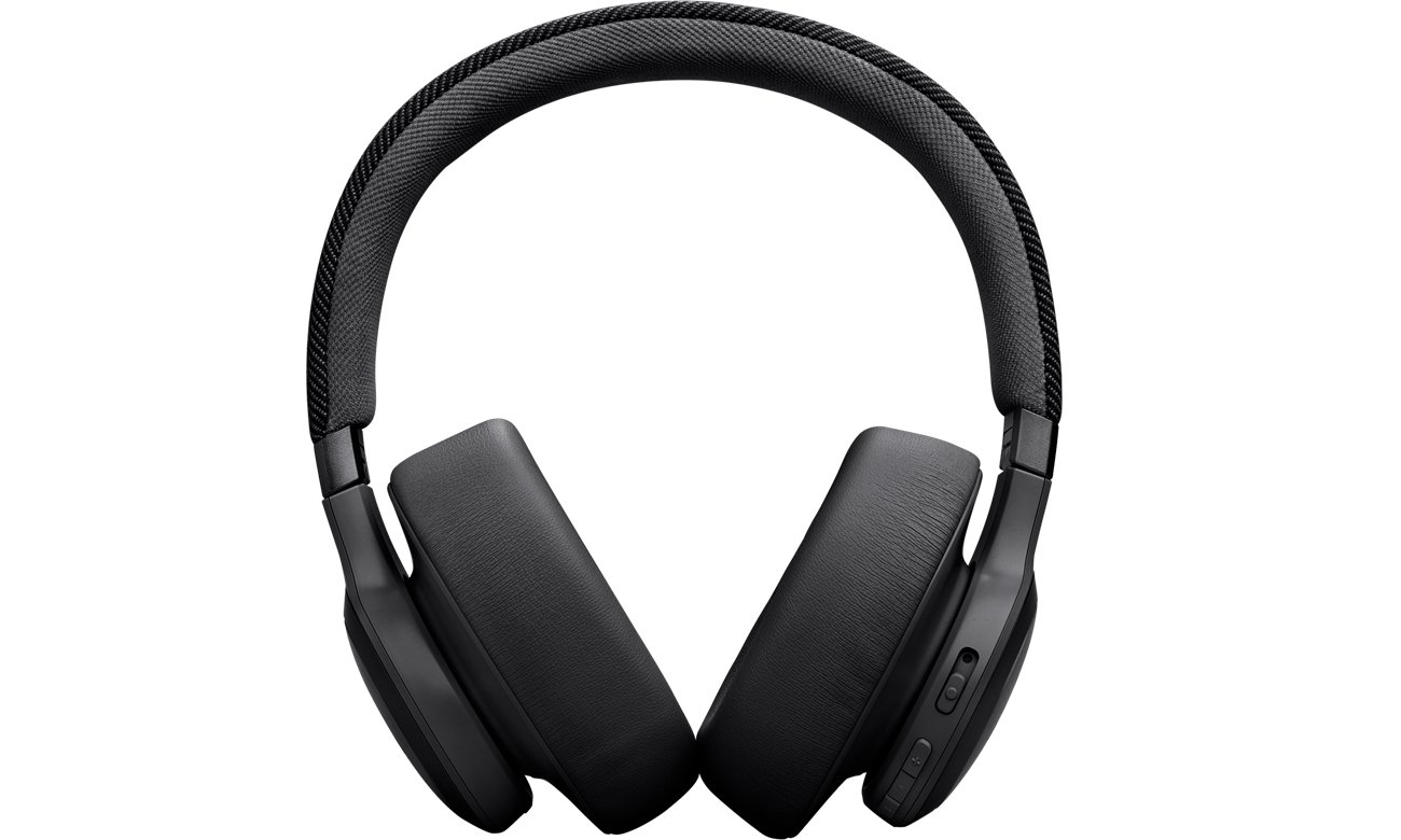 Беспроводные наушники JBL Live 770NC черные - вид спереди