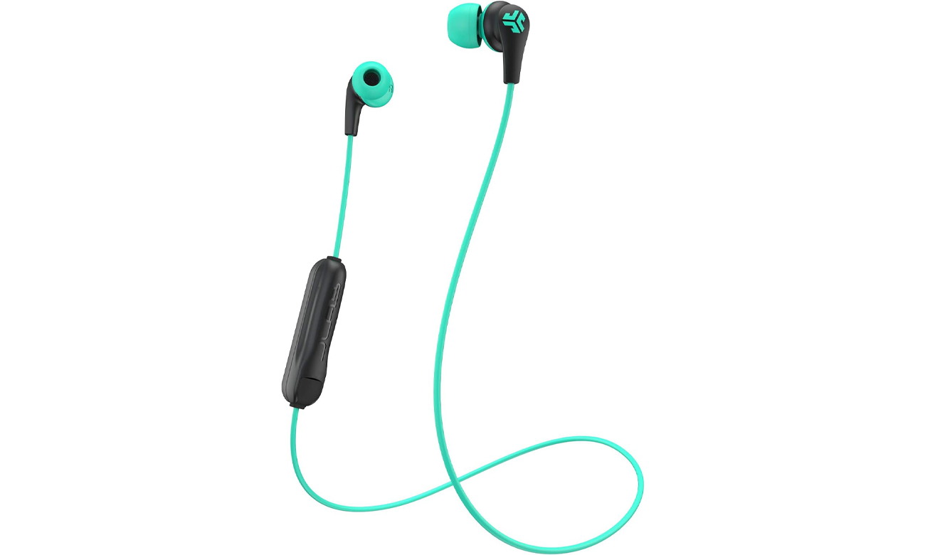 Бездротові навушники Jlab JBuds Pro Teal - вигляд спереду під кутом