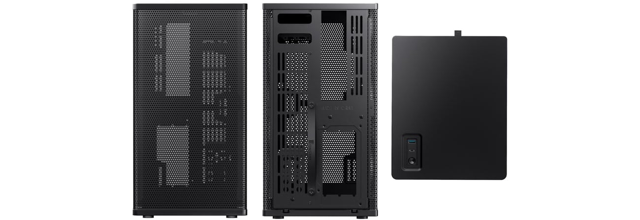 Jonsbo VR3 Чорний спереду, ззаду, зверху