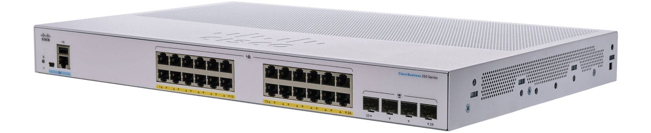 Коммутатор Cisco CBS350-24P-4G-EU