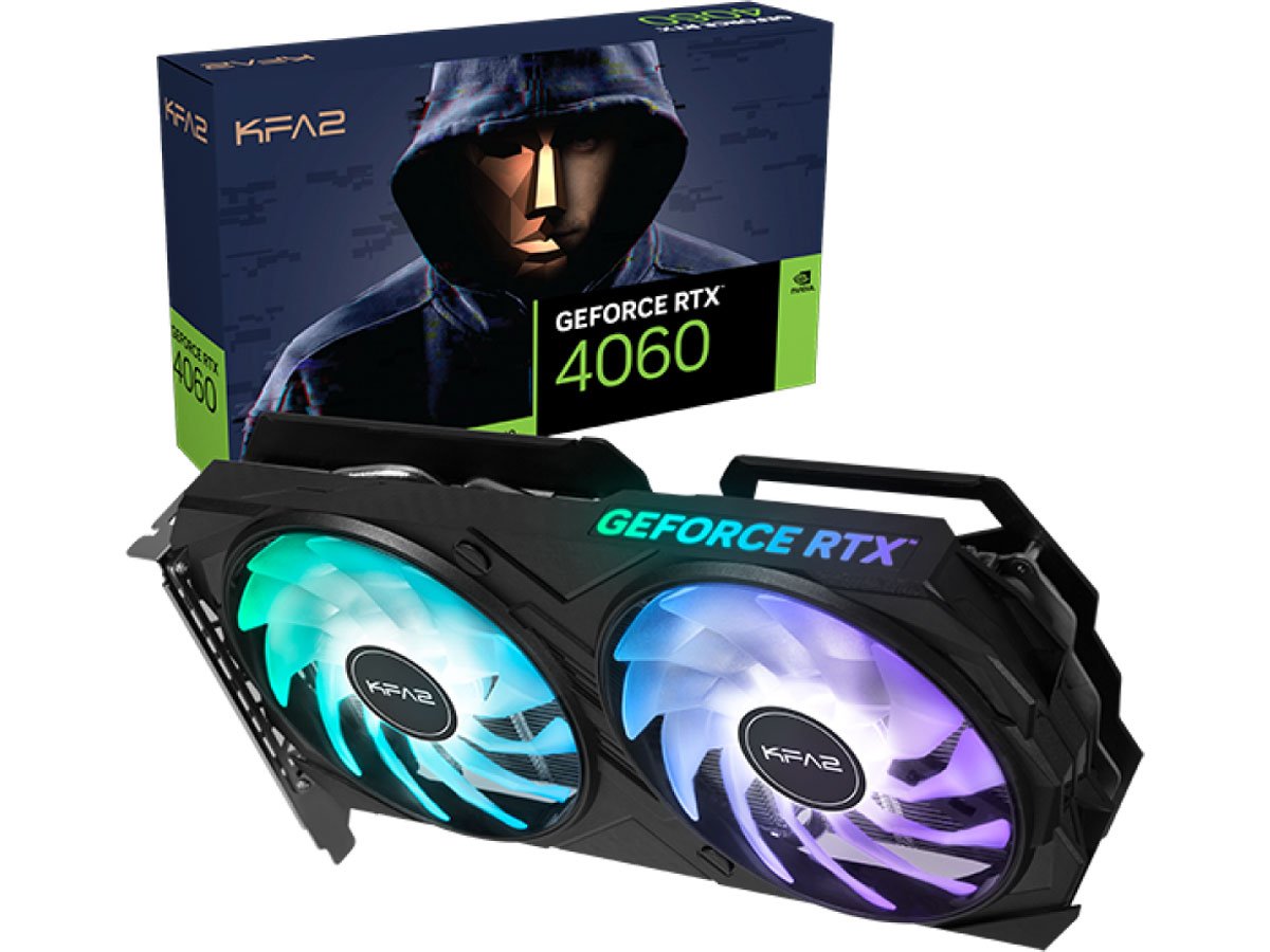 KFA2 GeForce RTX 4060 1-Click OC 8 ГБ GDDR6