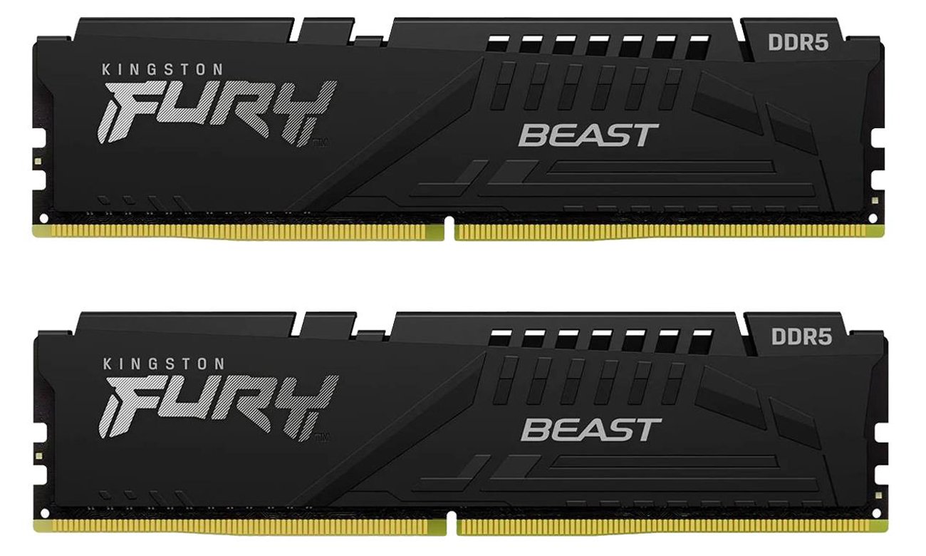 RAM DDR5 Kingston FURY 32GB (2x16GB) 6000MT/s CL30 Beast Black EXPO