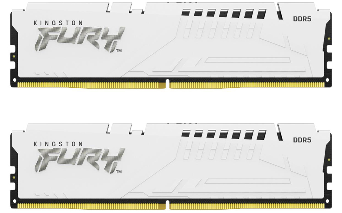 Оперативная память Kingston FURY 32GB (2x16GB) 6800MT/s CL34 Beast White EXPO