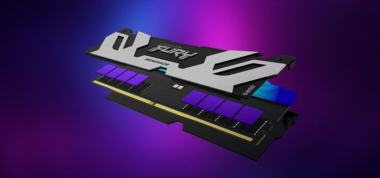 Дизайн Kingston FURY Renegade DDR5 RGB