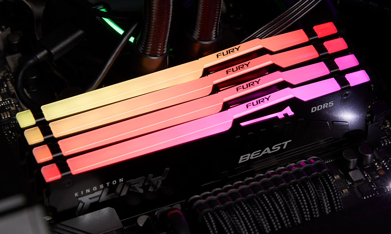 Kingston FURY 64GB (2x32GB) 4800MHz CL38 Beast RGB