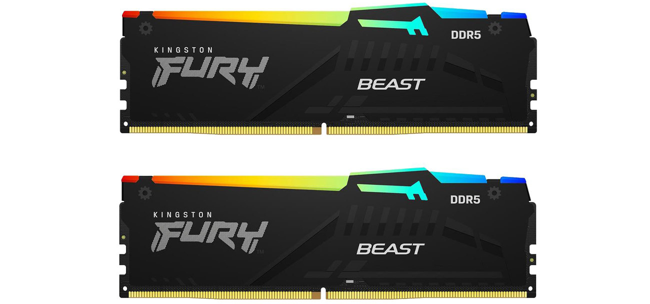 Оперативная память Kingston FURY Beast RGB EXPO DDR5