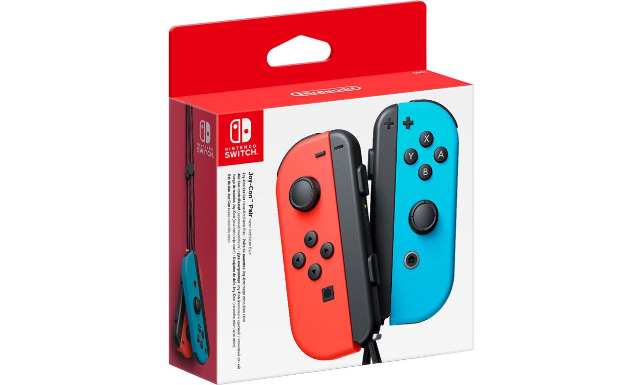 Nintendo Joy-Con Neon Red/Neon Blue 045496430566