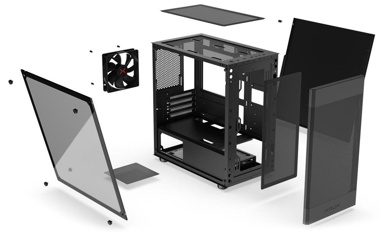 Комп'ютерний корпус KRUX Cella, дизайн