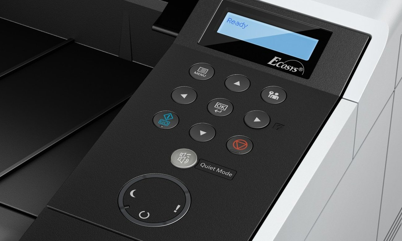 Панель управления Kyocera ECOSYS P2040dn