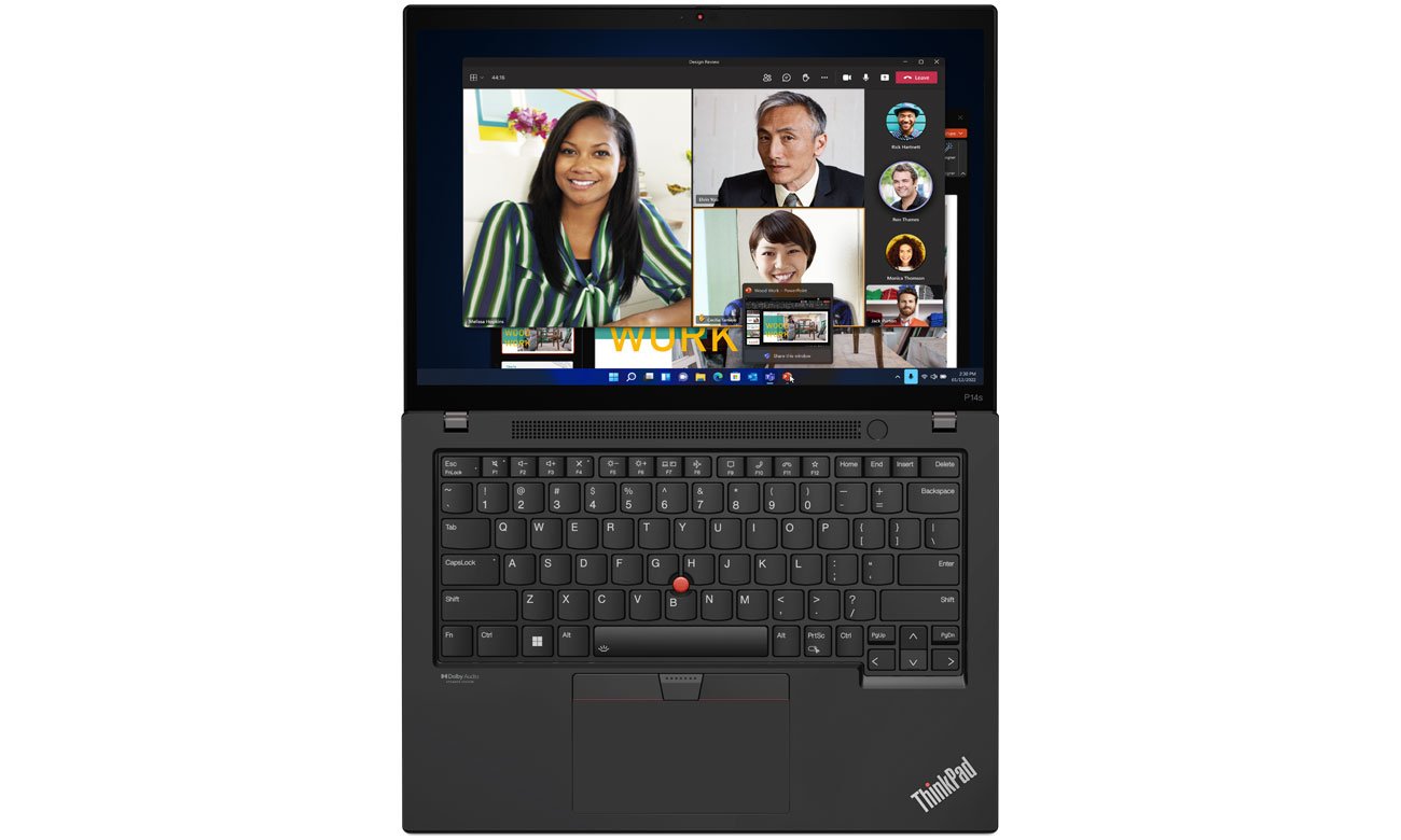 Зовнiшнiй вигляд Lenovo ThinkPad P14s