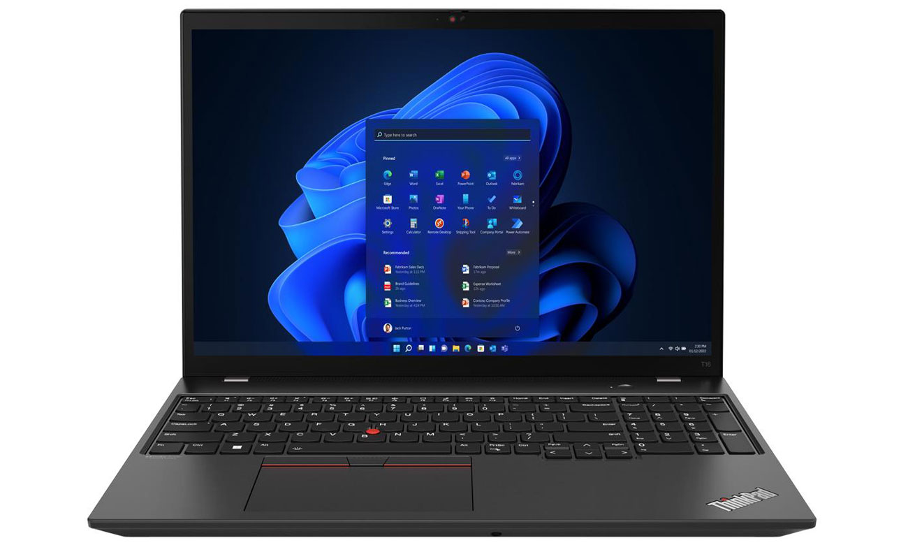 Зовнiшнiй вигляд Lenovo ThinkPad T16