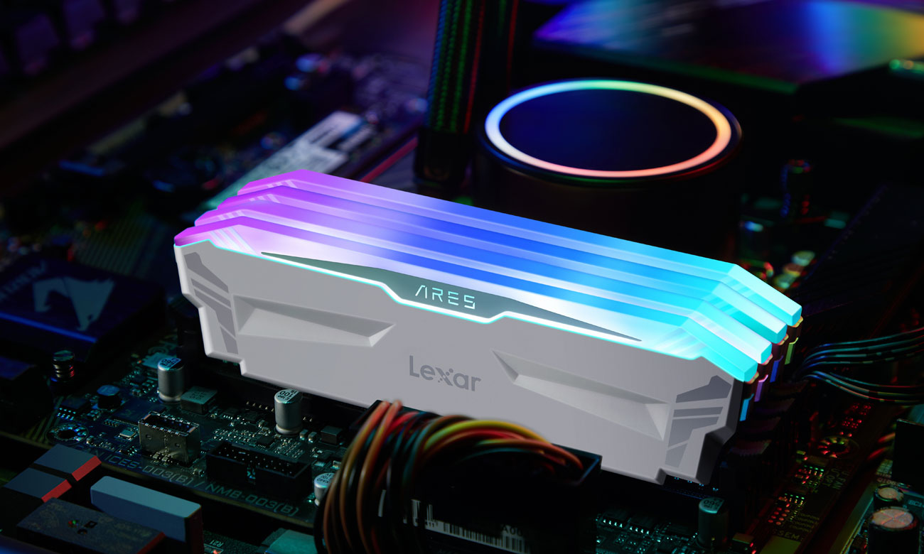 Lexar Ares Белый RGB