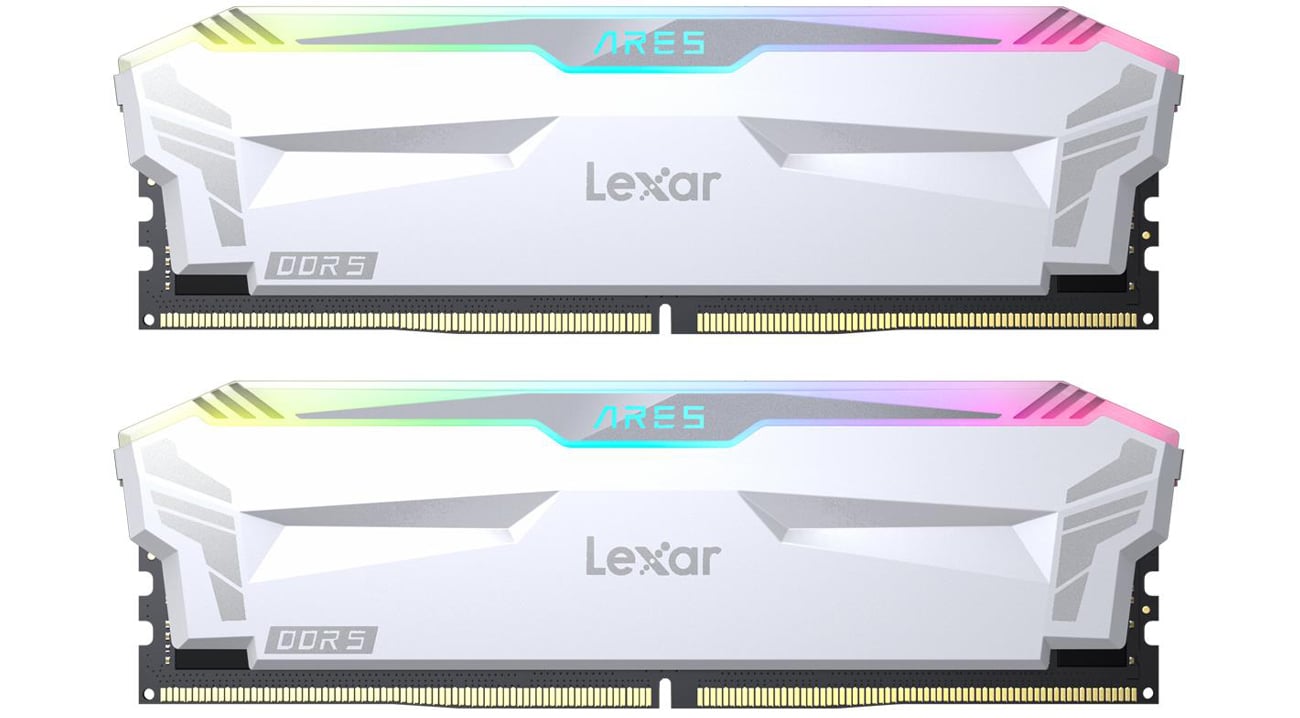 RAM DDR5 Lexar 32GB (2x16GB) 6400MHz CL32 Ares Gaming White RGB