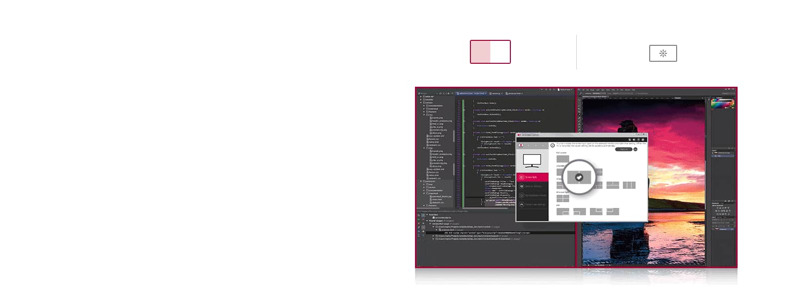 Функція OnScreen Control полегшує керування пристроєм.