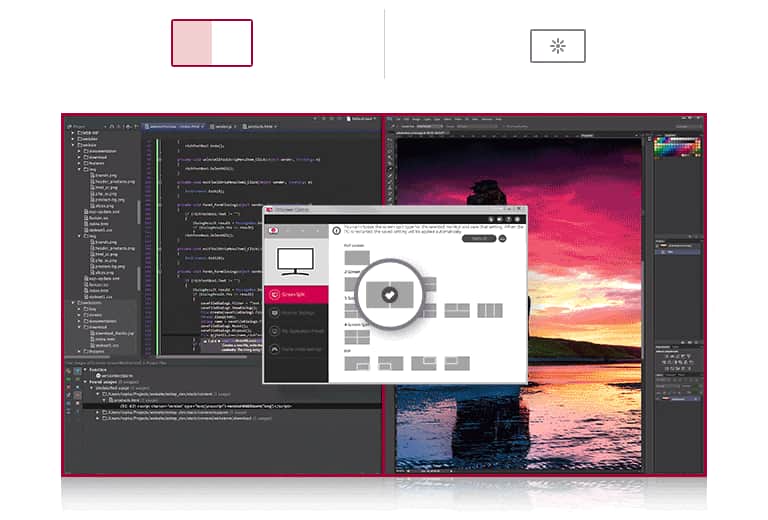 Функція OnScreen Control полегшує керування пристроєм.