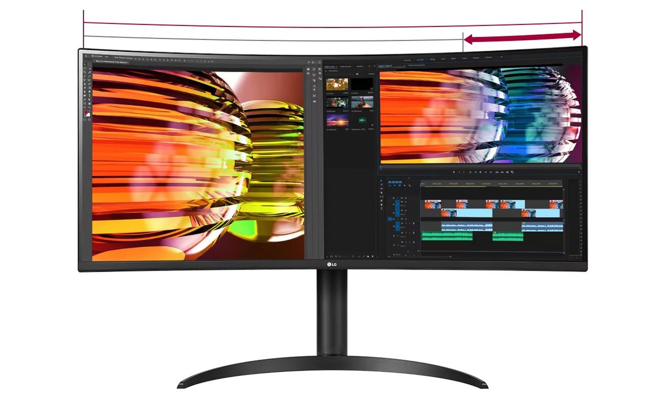 Широкий екран LG Ultrawide 34WP65CP-B