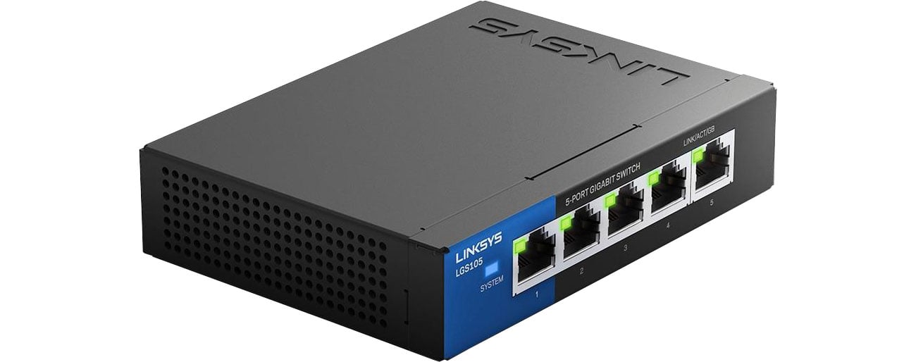 Коммутатор Linksys 5p LGS105