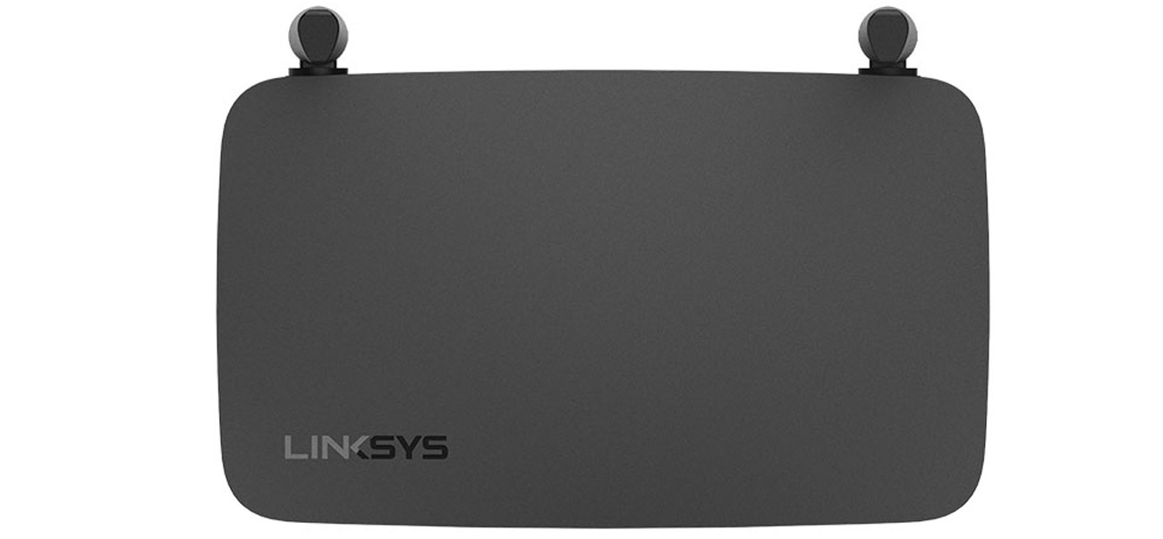 Linksys E2500V4 DualBand, вид сверху