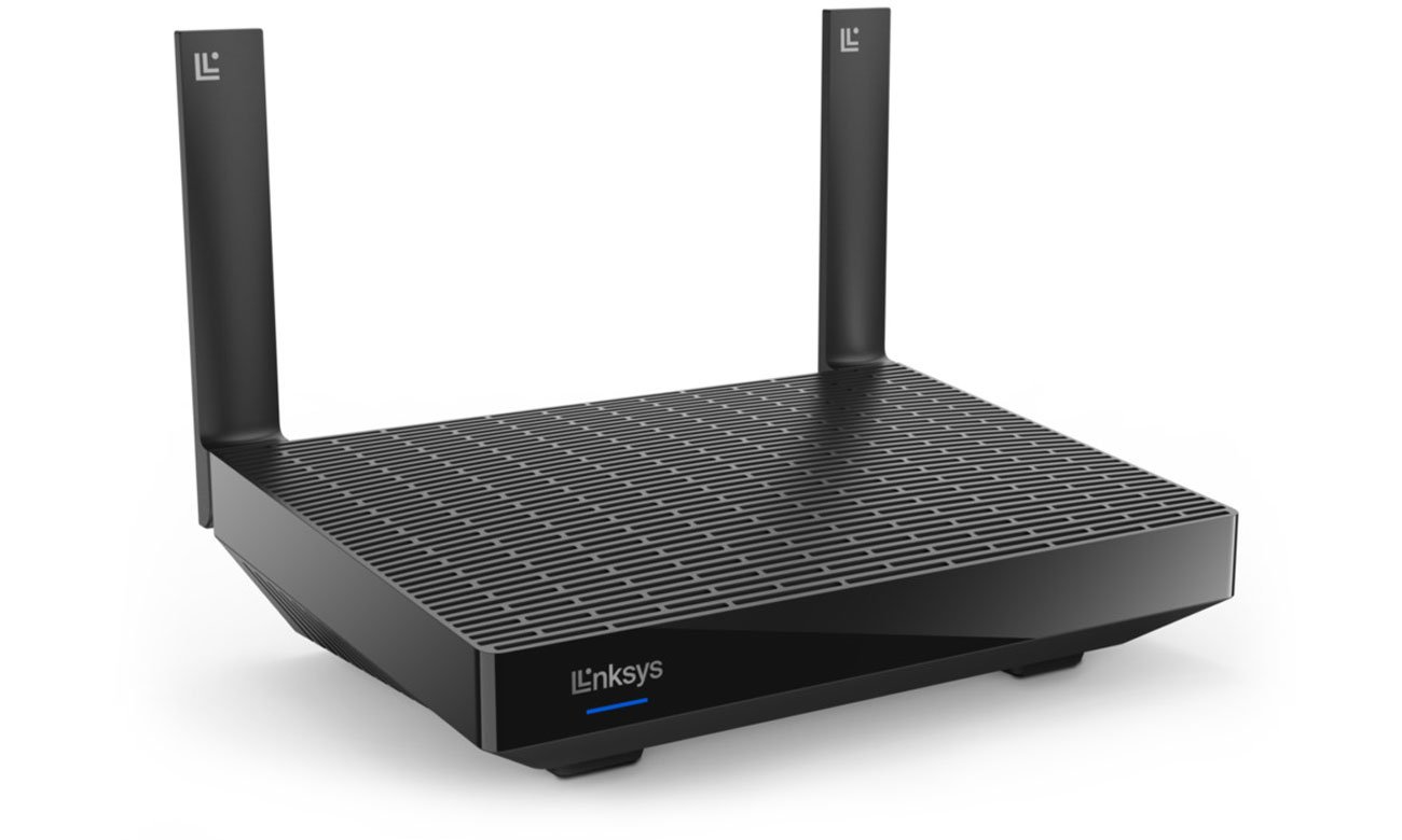 Двухдиапазонный маршрутизатор Linksys Hydra Pro 6 MR5500 – угловой вид спереди