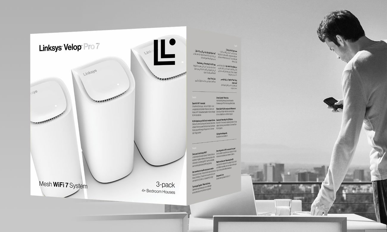 Пакет Linksys Velop Pro 7