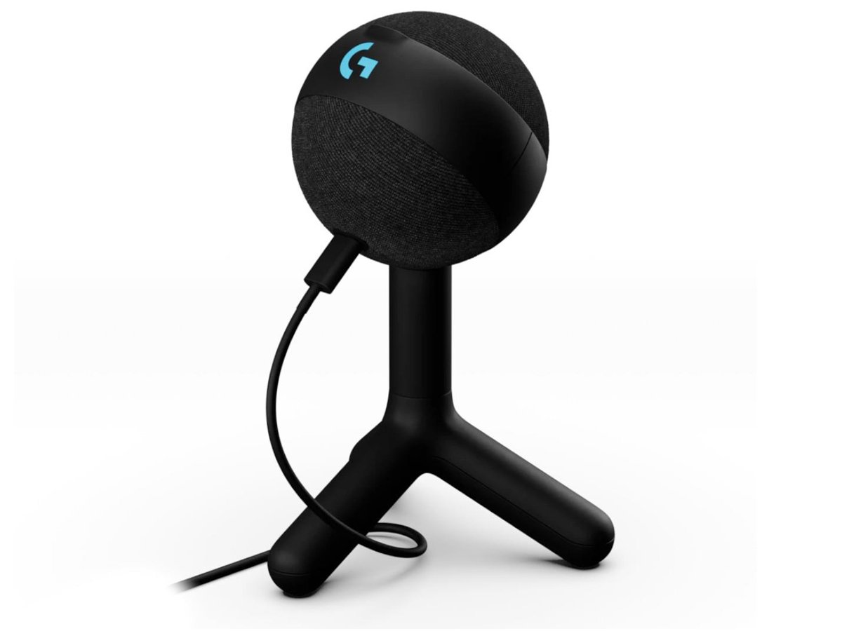 Мікрофон Logitech Yeti GX Black - загальний вигляд