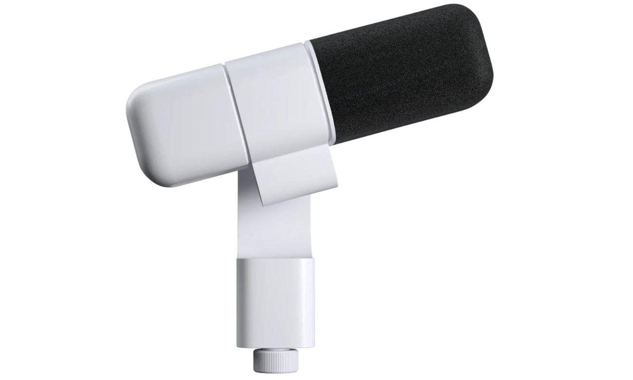 Белый микрофон Logitech Yeti GX – графика
