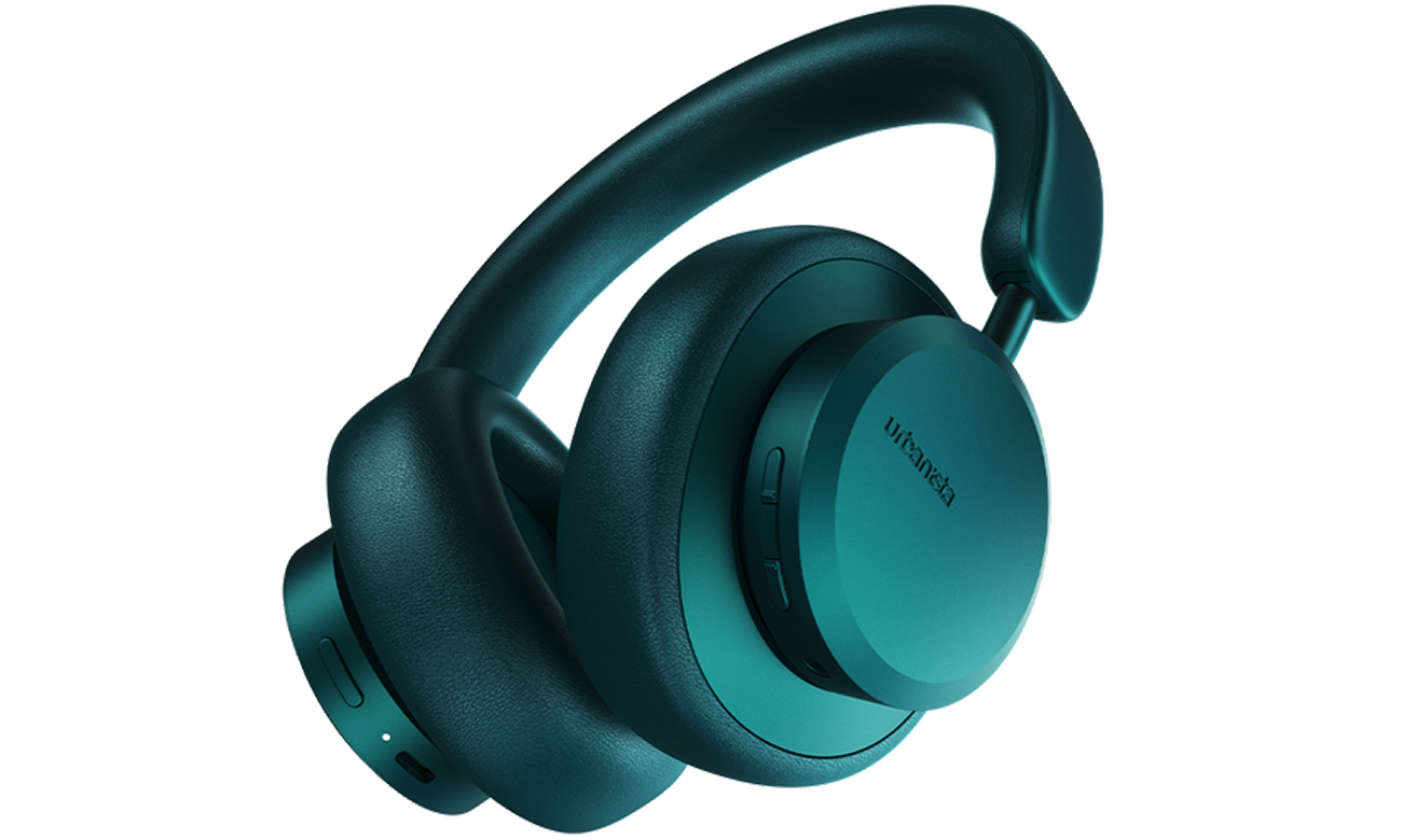 Беспроводные наушники Urbanista Miami Teal Green – угловой вид спереди