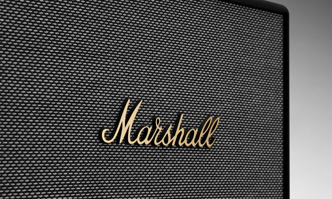 Класичний дизайн колонки Marshall Woburn II Black