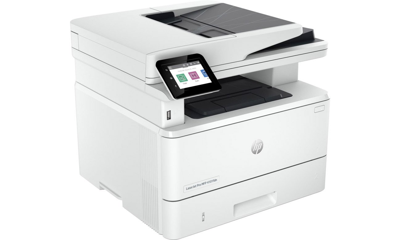 Вид збоку МФУ HP LaserJet Pro 4102fdn