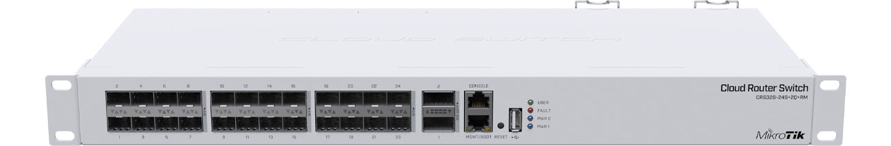 MikroTik CRS326-24S+2Q+RM