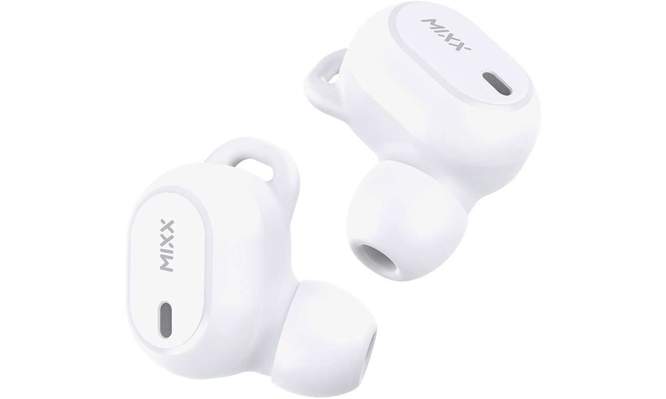 Беспроводные наушники Mixx Audio Streambuds Dots Charge TWS, белые