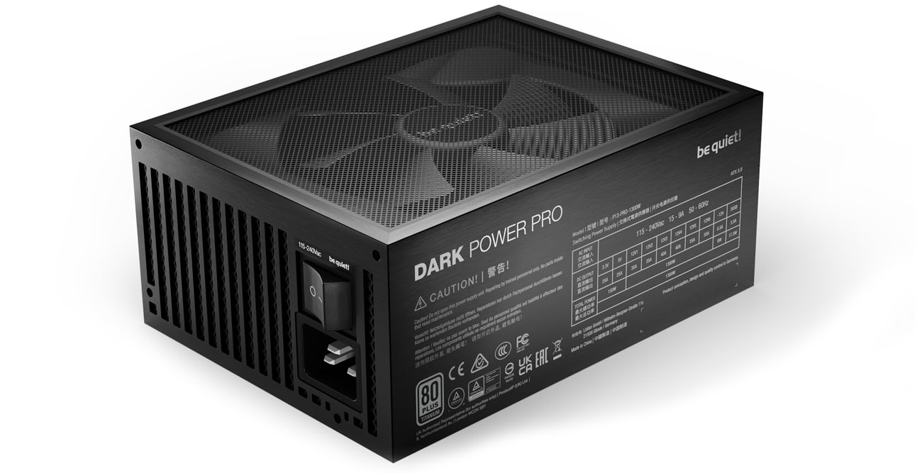 молчи! Вентилятор DARK POWER PRO 13