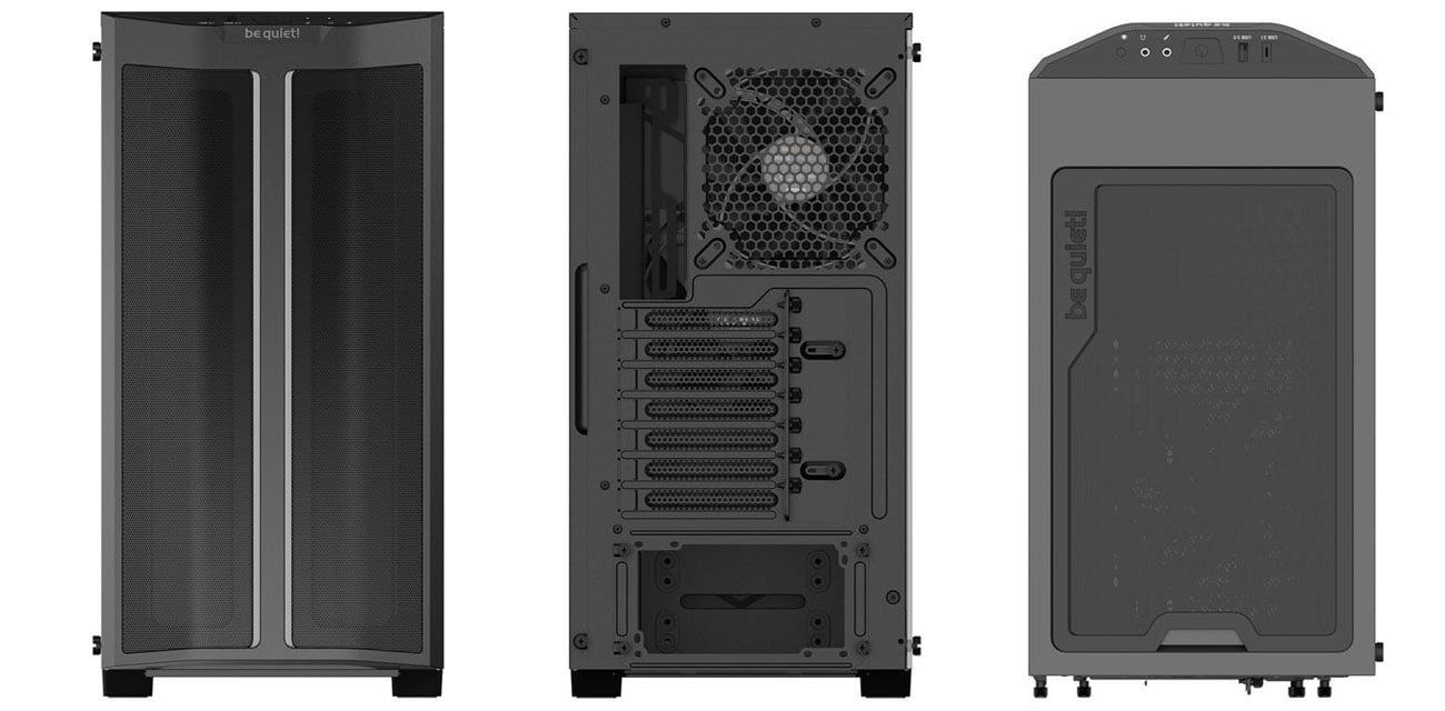 мовчи! Передня, задня та верхня панелі Pure Base 500DX Black